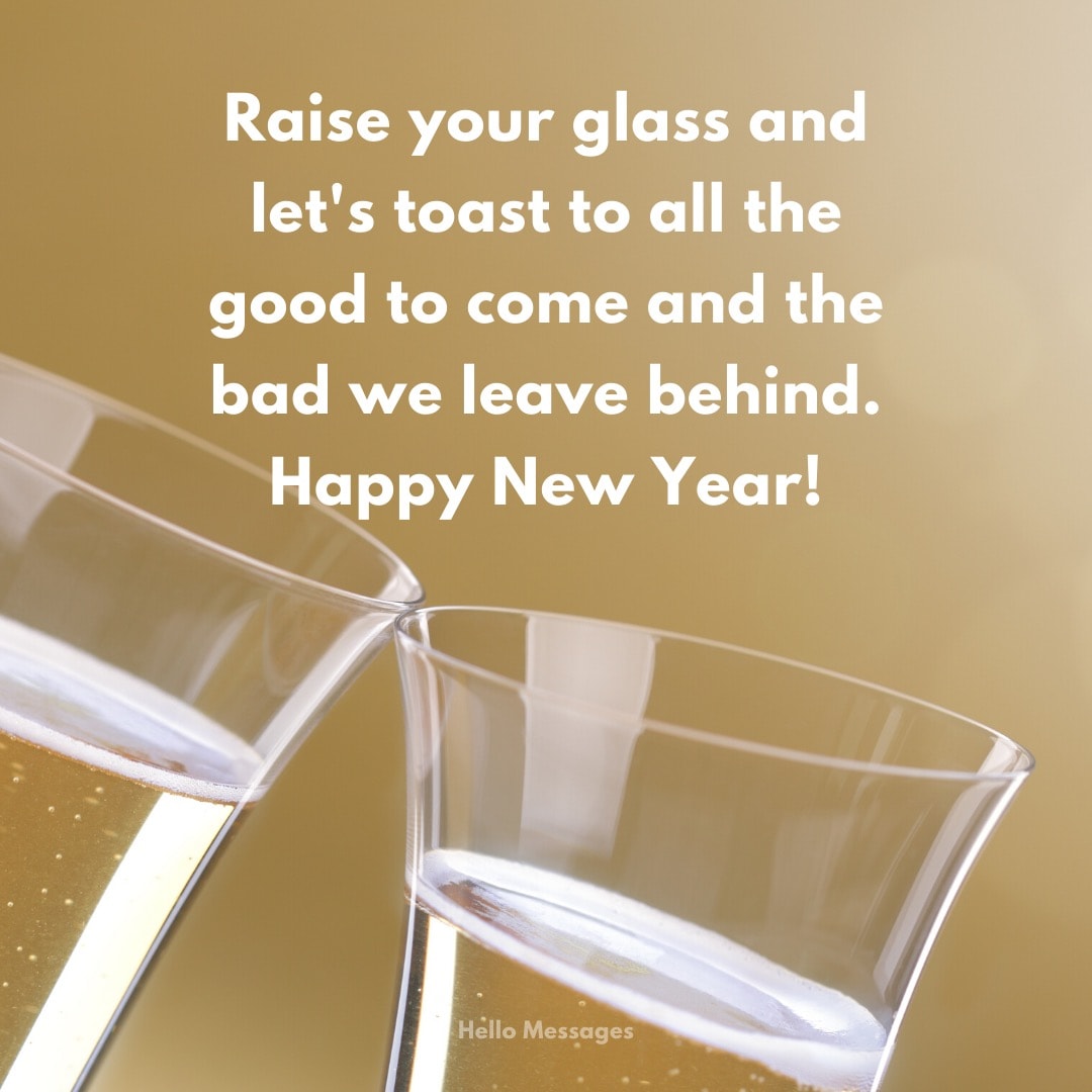 Raise your glass and let's...