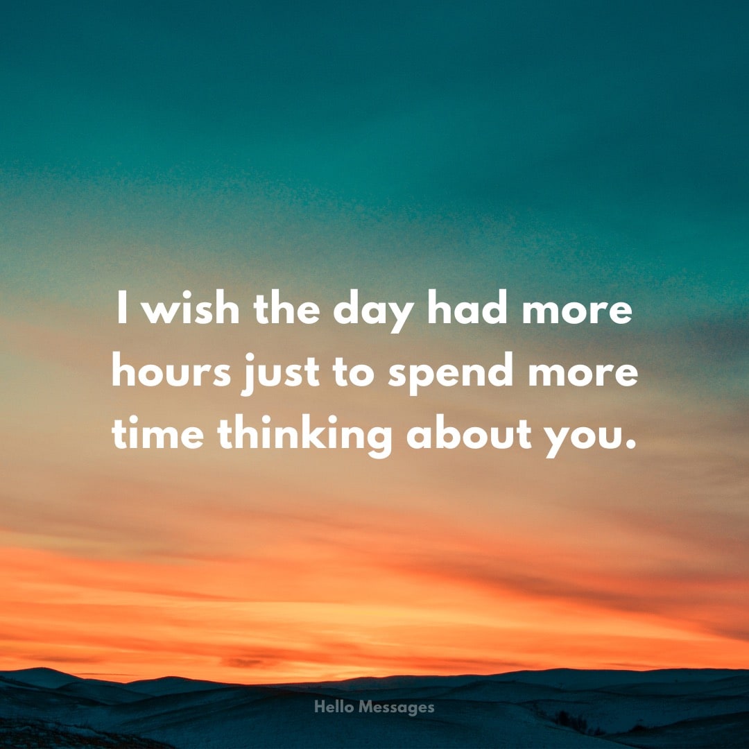 I wish the day had more hours...