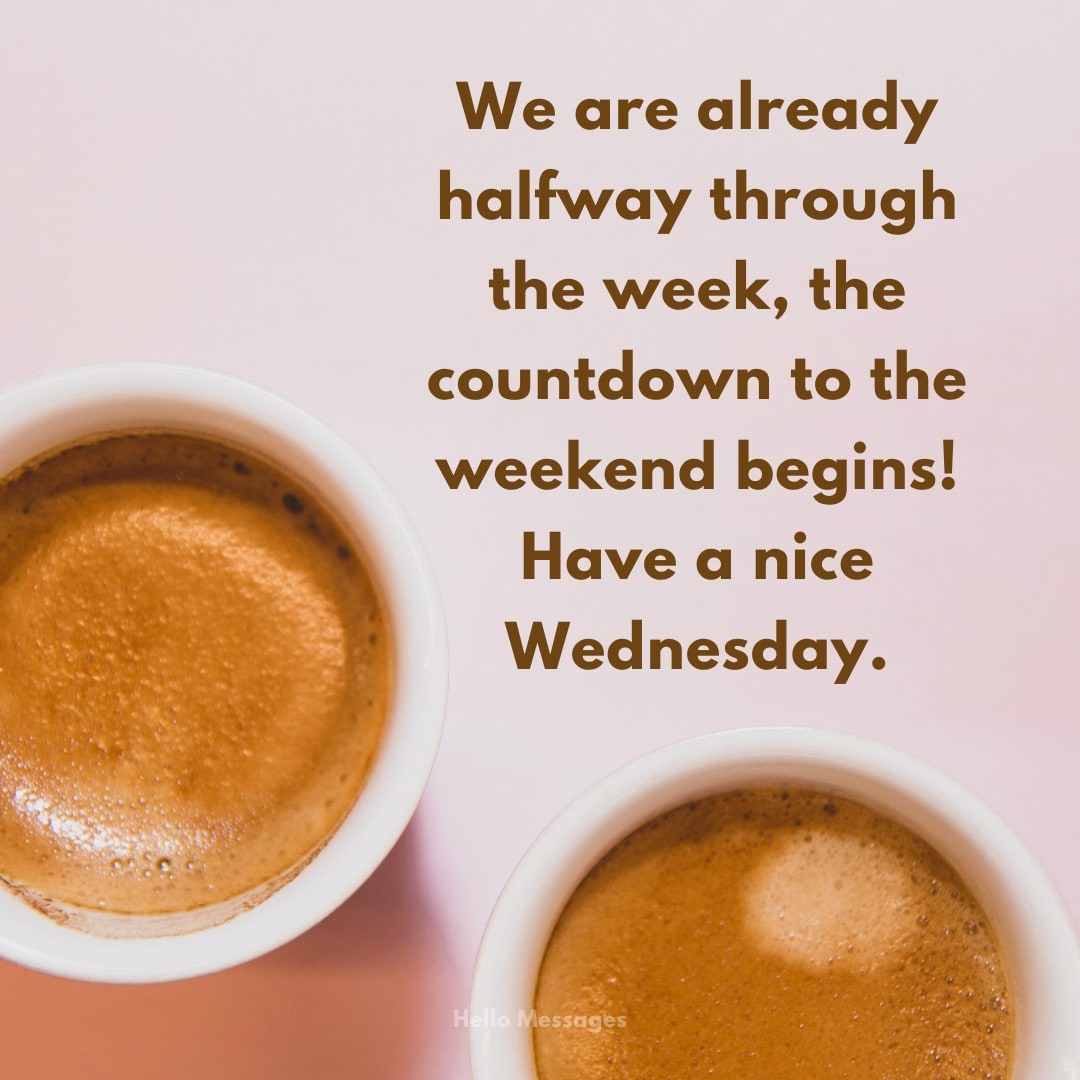 18 happy wednesday messages to celebrate making it halfway